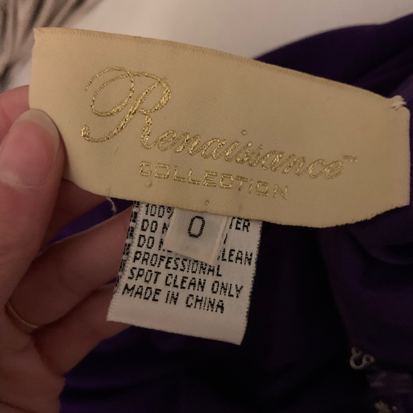 Deep Purple Prom Dress - Picture 9 of 9